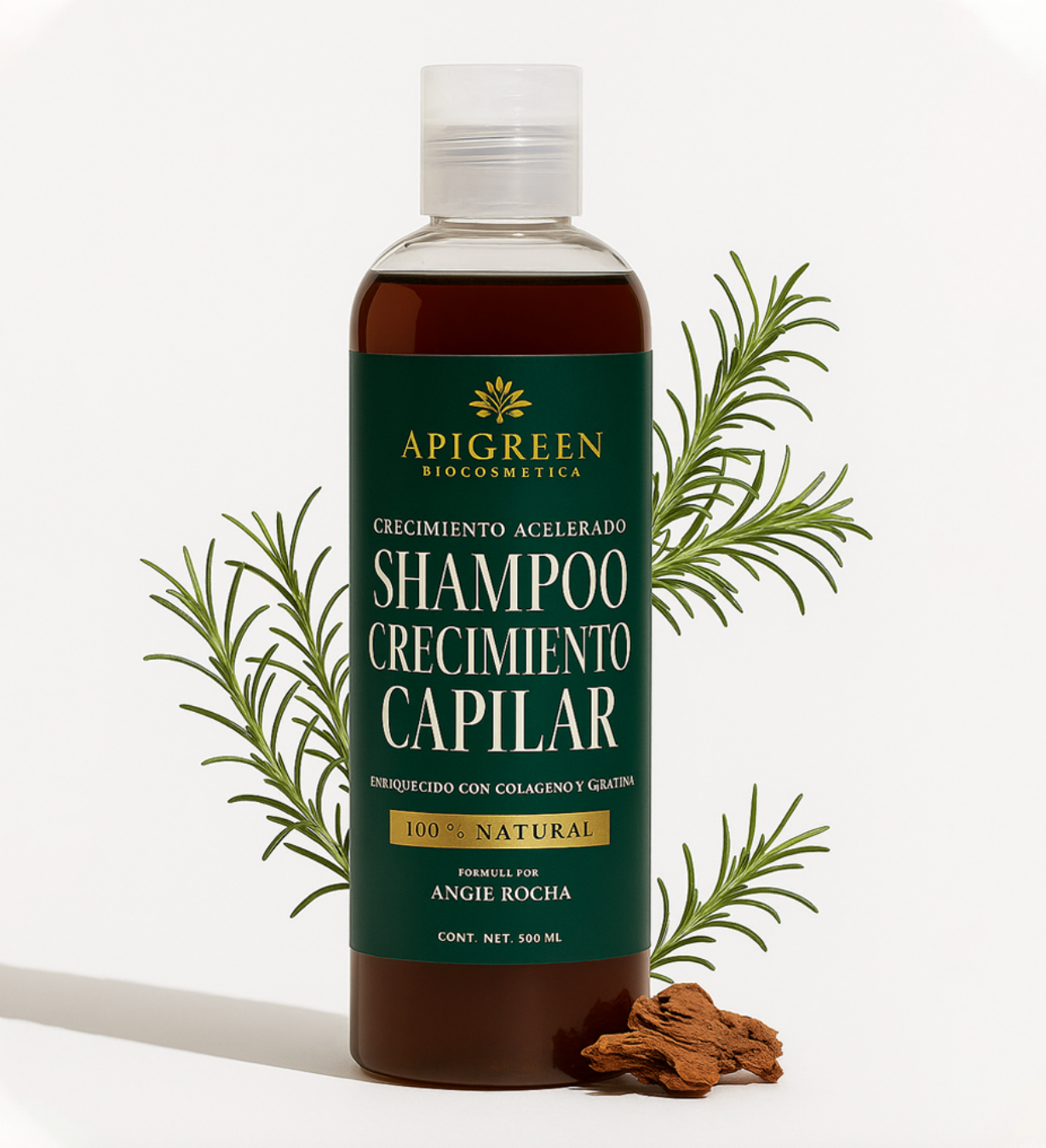 Kit Shampoo de Batana con Extracto de Romero 500 ml + Aceite reparador Adios caída capilar 99.9%efectivo