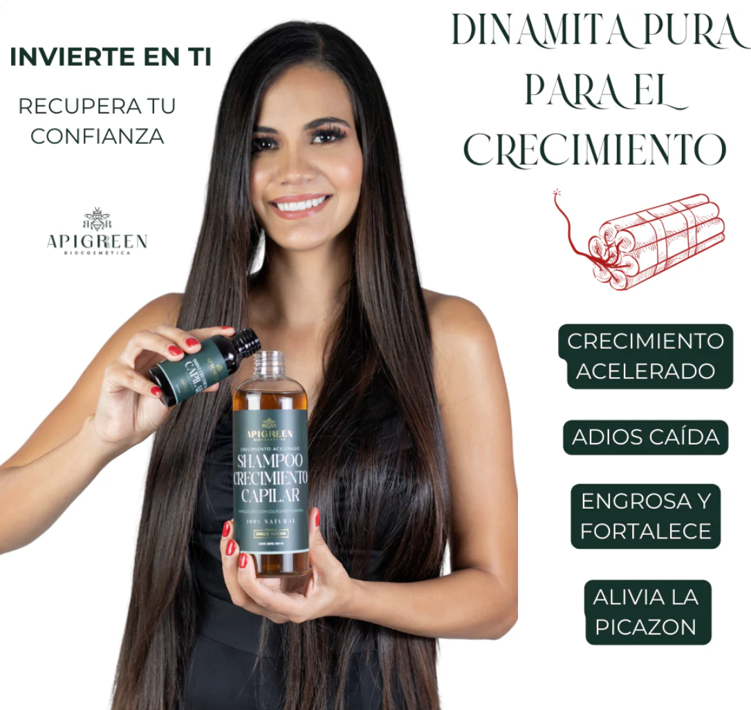 Kit Shampoo de Batana con Extracto de Romero 500 ml + Aceite reparador Adios caída capilar 99.9%efectivo